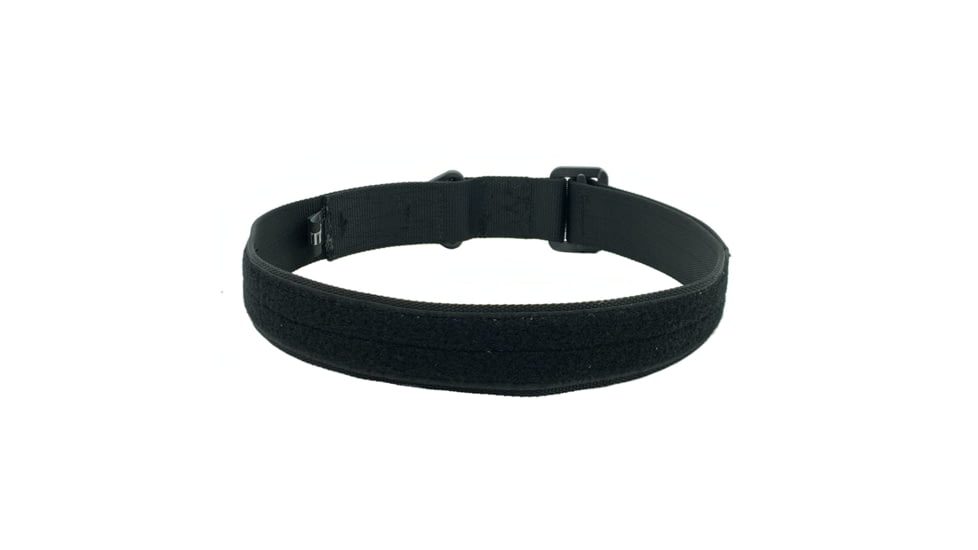 Shellback Tactical Riggers Belt w/ Hook-and-loop Buckle, Black, Extra Large, SBT-8000-BK-XL