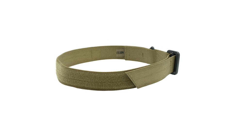 Shellback Tactical Riggers Belt w/ Hook-and-loop Buckle, Coyote, Medium, SBT-8000-CT-MD