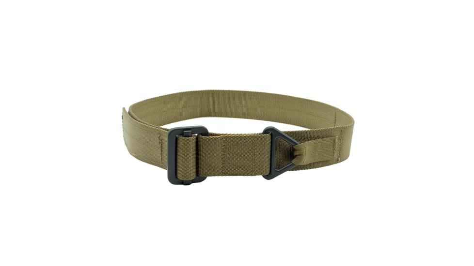 Shellback Tactical Riggers Belt w/ Hook-and-loop Buckle, Coyote, Medium, SBT-8000-CT-MD