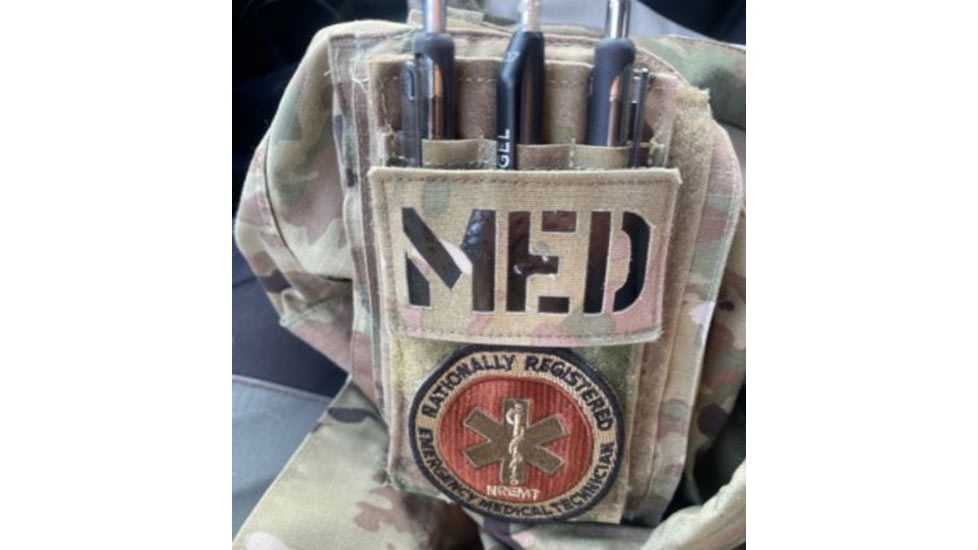 Shellback Tactical Set of 2 Pen Holder Patch, Multicam, One Size, SBT-9903-MC