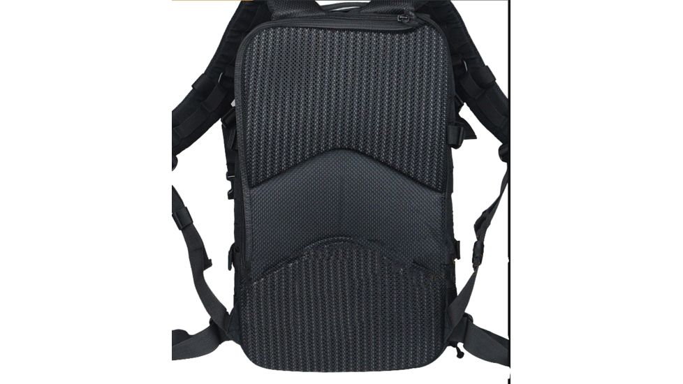Shellback Tactical Wraith Laser Cut Molle Backpack, Black, One Size Fits Most SBT-JYB220-BK