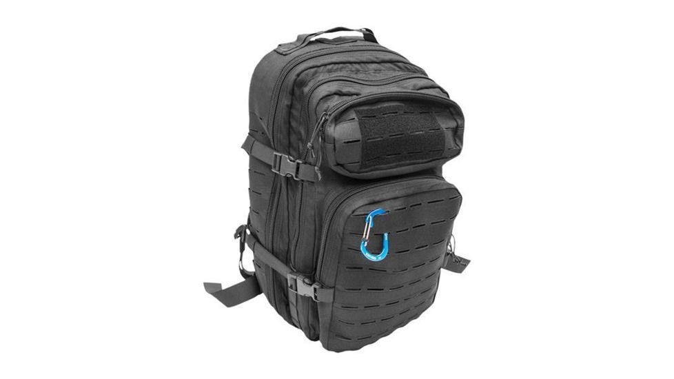 Shellback Tactical Wraith Laser Cut Molle Backpack, Black, One Size Fits Most SBT-JYB220-BK