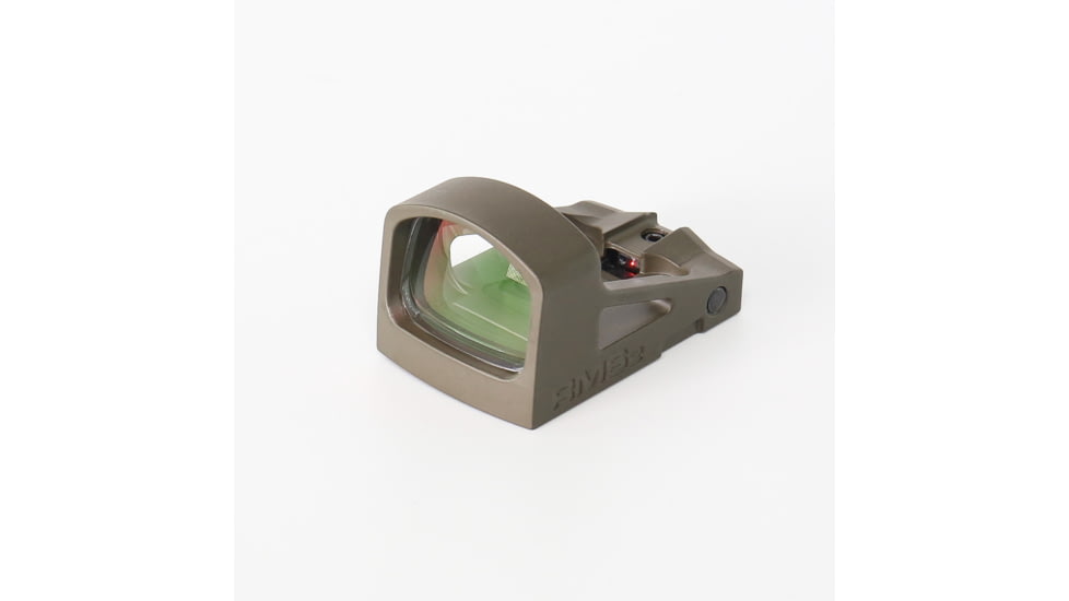 Shield Sights Compact Reflex Mini Red Dot Sight 2.0, 4 MOA Dot Reticle, RMS2-4MOA Glass Lens, Olive Drab Green, RMS2-4 Moa G ODG