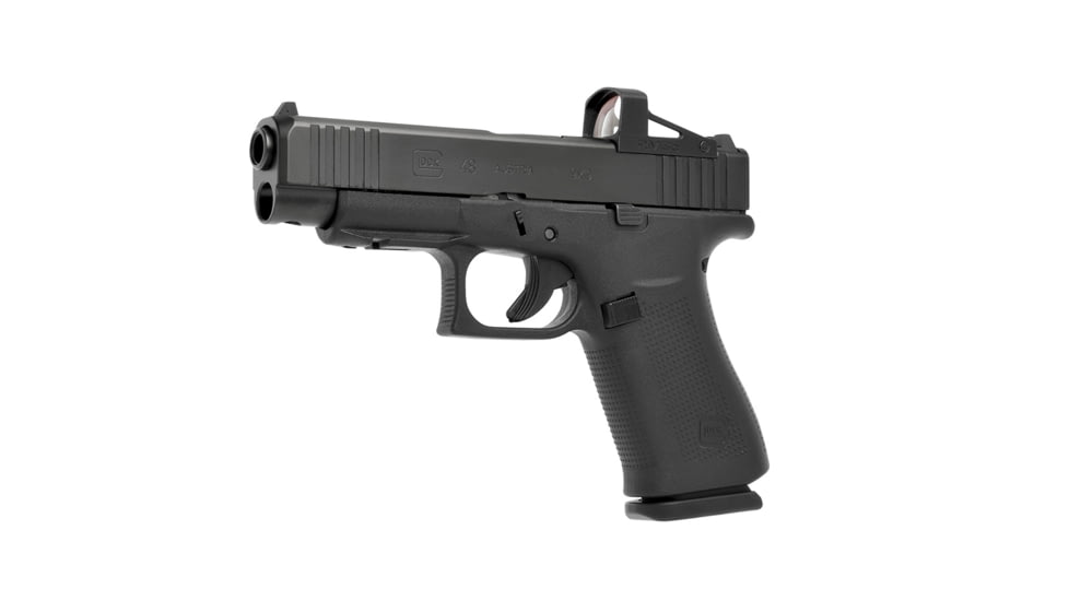 Shield Sights Compact Reflex Mini Red Dot Sight, 8 MOA Dot Reticle, RMSC-8MOA Glass Lens, Black, RMSc-8MOA-GLASS