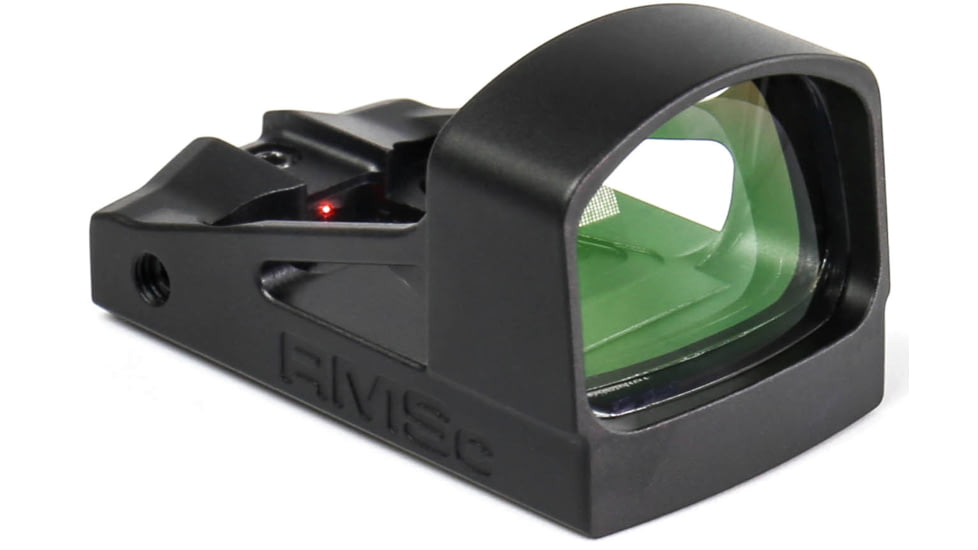 Shield Sights Compact Reflex Mini Red Dot Sight, 8 MOA Dot Reticle, RMSC-8MOA Glass Lens, Black, RMSc-8MOA-GLASS