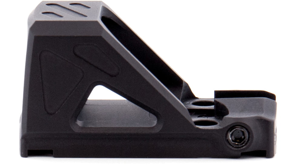 Shield Sights RMSsc Reflex Mini Sight Sub-Compact 1x 17.35x14.35mm Reflex Red Dot Sight, 8 MOA Dot Reticle, Black, RMSsc-8MOA-Glass