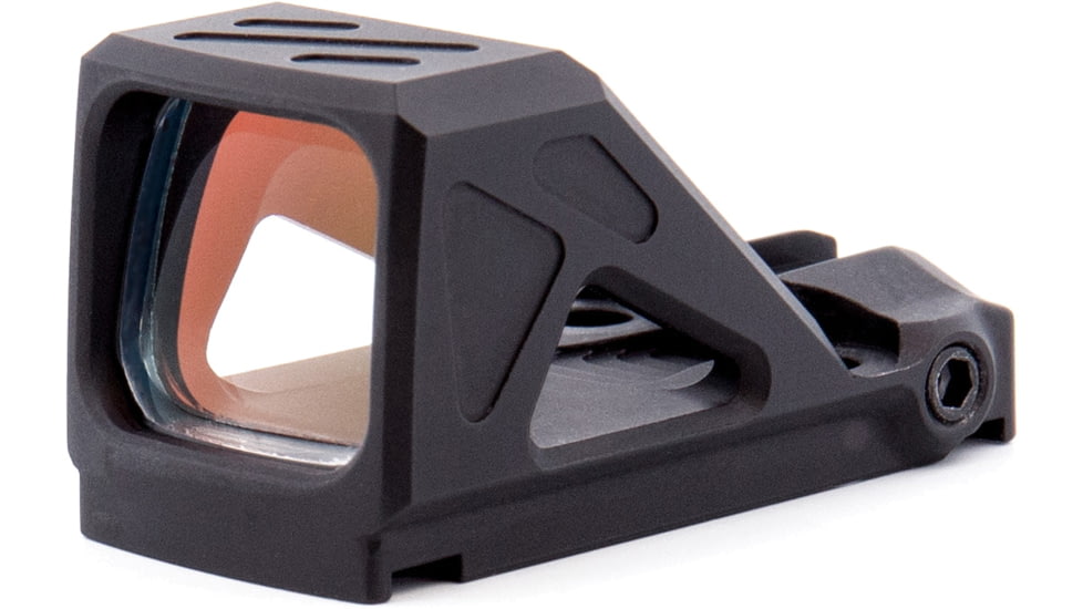 Shield Sights RMSsc Reflex Mini Sight Sub-Compact 1x 17.35x14.35mm Reflex Red Dot Sight, 8 MOA Dot Reticle, Black, RMSsc-8MOA-Glass