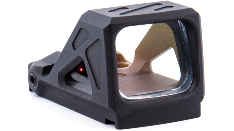 Shield Sights RMSsc Reflex Mini Sight Sub-Compact 1x 17.35x14.35mm Reflex Red Dot Sight, 8 MOA Dot Reticle, Black, RMSsc-8MOA-Glass