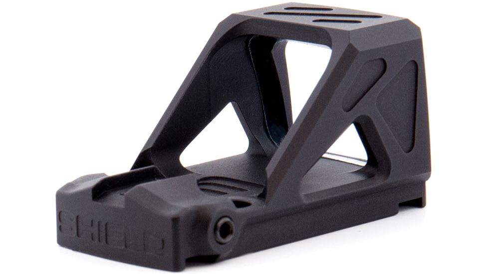 Shield Sights RMSsc Reflex Mini Sight Sub-Compact 1x 17.35x14.35mm Reflex Red Dot Sight, 8 MOA Dot Reticle, Black, RMSsc-8MOA-Glass