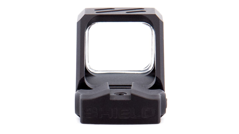 Shield Sights RMSsc Reflex Mini Sight Sub-Compact 1x 17.35x14.35mm Reflex Red Dot Sight, 8 MOA Dot Reticle, Black, RMSsc-8MOA-Glass