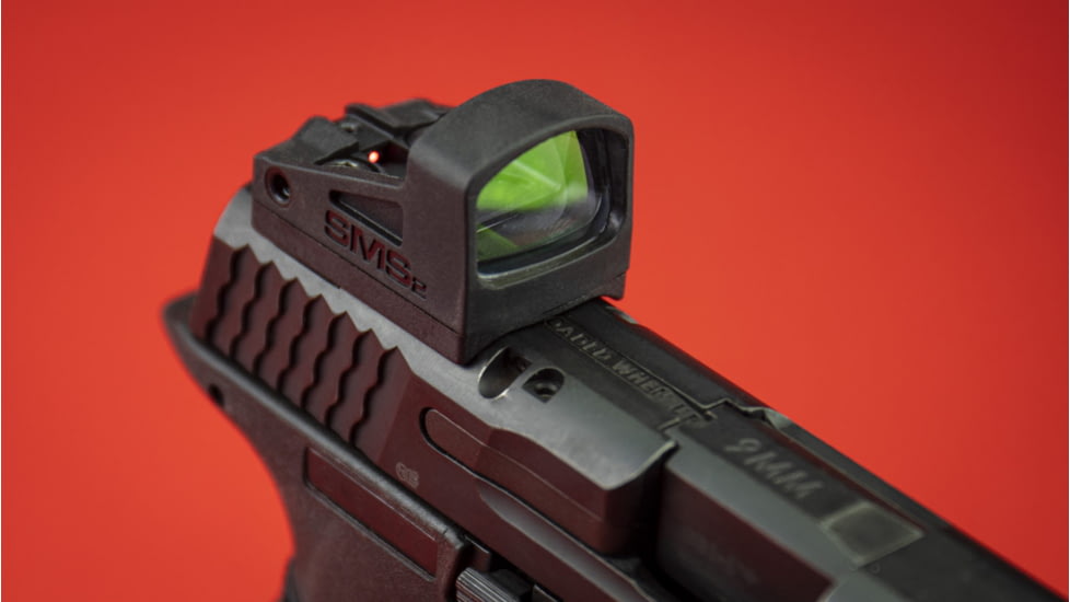 Shield Sights Shield Mini Red Dot Sight 2.0, 8 MOA Dot Reticle, SMS2-8MOA Polymer Lens, Black, SMS2-8MOA-POLYMER