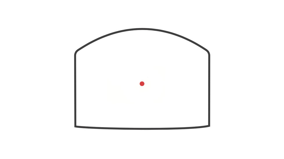 Shield Sights Shield Mini Red Dot Sight, 2 MOA Dot Reticle, SMS-2MOA Polymer Lens, Black, SMS-2MOA-POLY