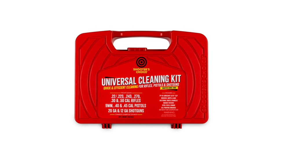 Shooter's Choice Universal Gun Cleaning Kit, Multi, SHFSRKUNI