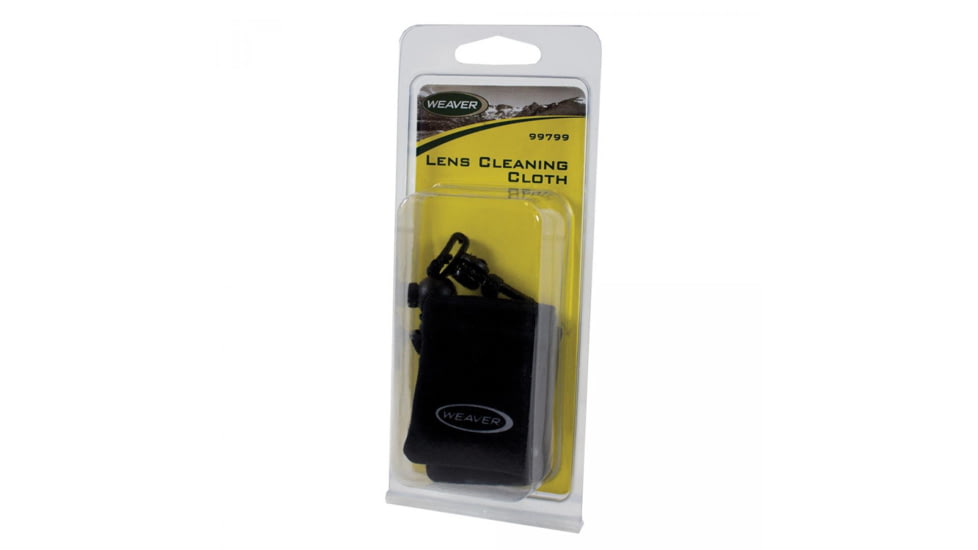 Shooters Ridge D WVR LENS CLOTH W/POUCH, BLACK, 99799
