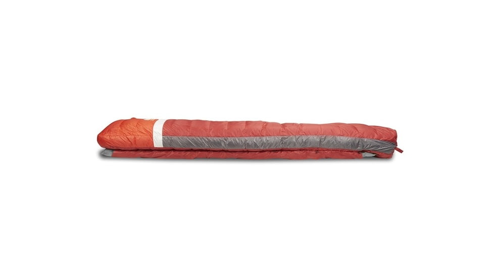 Sierra Designs Backcountry Bed 650F 20 Degrees Sleeping Bags, Red, Regular, 70606320R