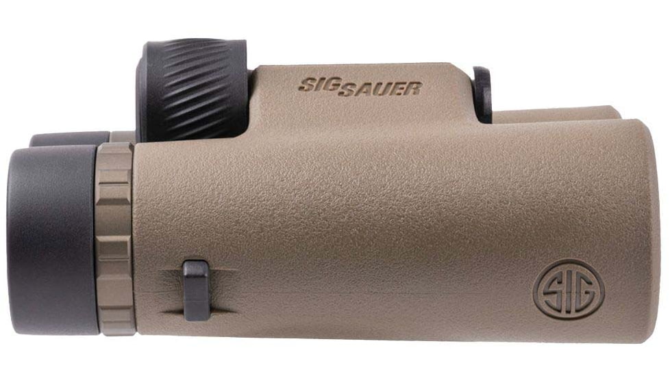 SIG SAUER Canyon 10x42mm Binoculars, HD Lens, Closed Bridge, FDE, SOZC0001
