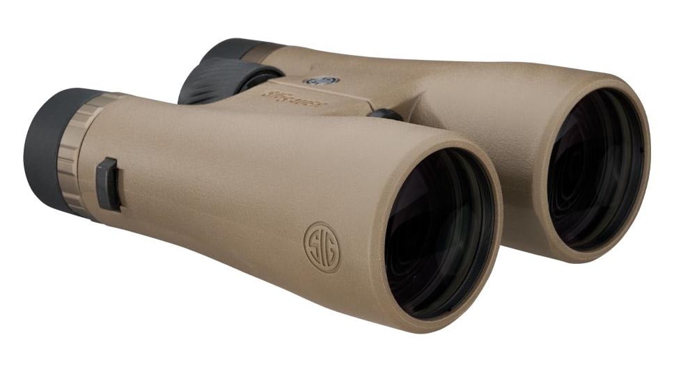 Sig Sauer CANYON HD, Binoculars, 12X Magnification, 50mm Objective, Matte Finish, Coyote, Includes Custom Binocular Harness Strap SGSOZC0002