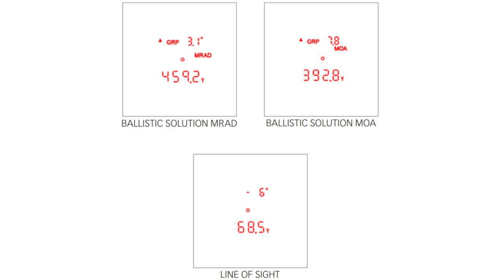 SIG SAUER Kilo 2500 6x22mm Rangefinder, Graphite, SOK25606