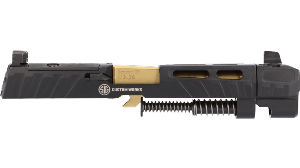 SIG SAUER P320 Spectre Comp Complete Barrel Assembly, Gold - 8901002