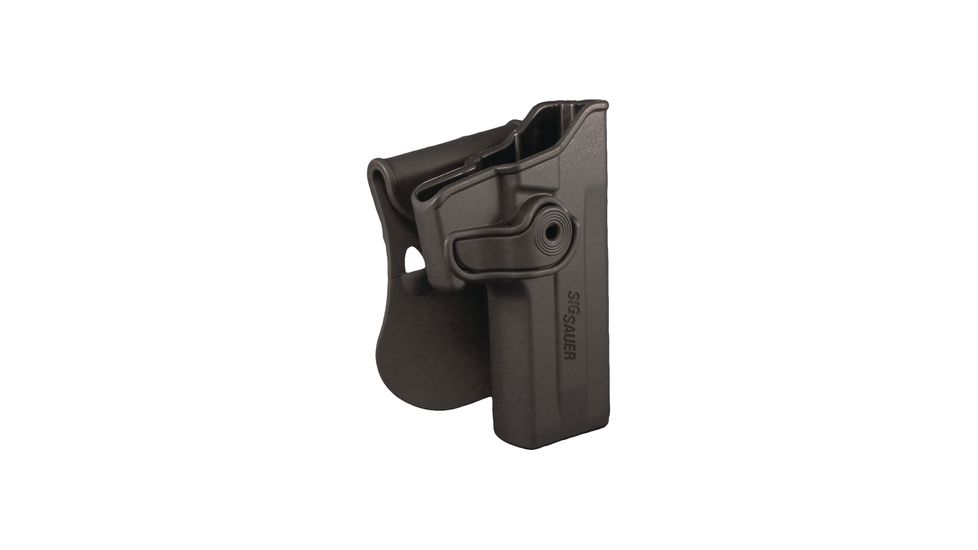 Sig Sauer Paddle Retention Holster for P226 Rail Models (does not fit X5) Black Polymer Right Hand HOL-RPR-226-BLK