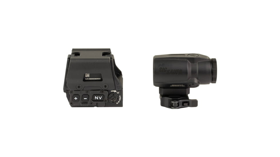 SIG SAUER Romeo 8T AMR/Juliet Combo Reflex Red Dot Sight, 5x40mm, Quad Ballistic Circle Dot 2.0 Reticle, Black, SORJ8T801-5