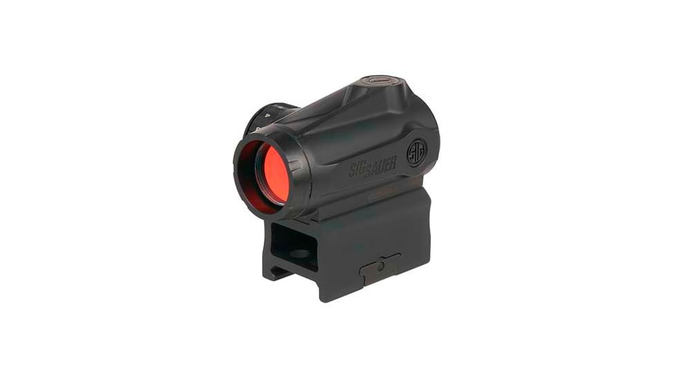 SIG SAUER Romeo MSR GEN II 1x20 mm Reflex Red Dot Sight, 2 MOA Red Dot Reticle, Black, SORMSR101