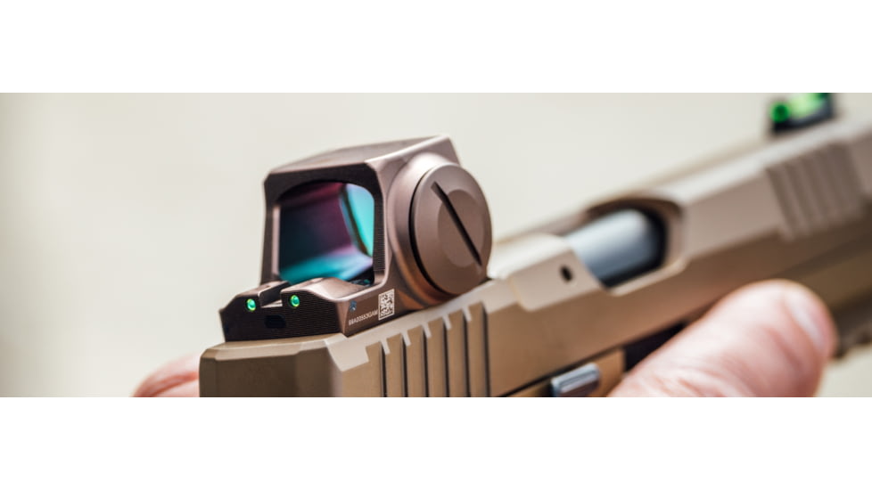 SIG SAUER Romeo-X Pro 1x Reflex Red Dot Sight, Circle Dot Reticle, FDE, SORX1002