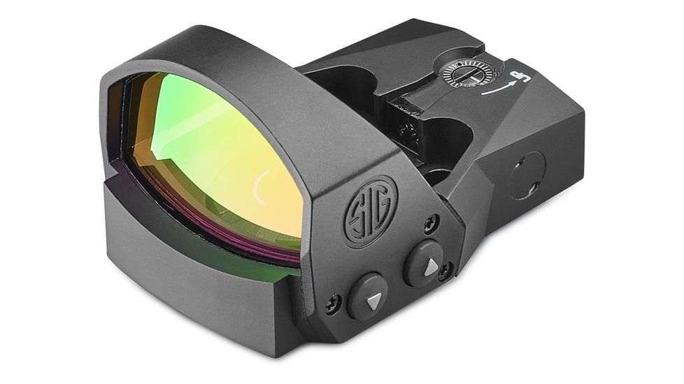 Sig Romeo 1Pro 1x30mm Red Dot Sight, 6 MOA Dot Reticle, Aircraft Grade Aluminum, Black, SOR1P101