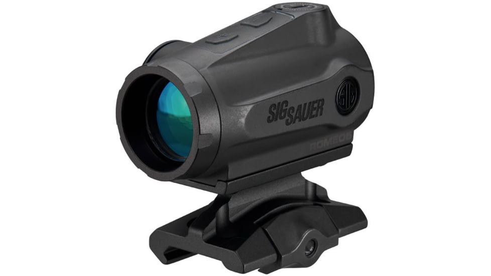 SIG SAUER ROMEO5 Gen 2 Reflex Green Dot Sight, 1x20mm, 2 MOA Green Dot, Black, SOR5102