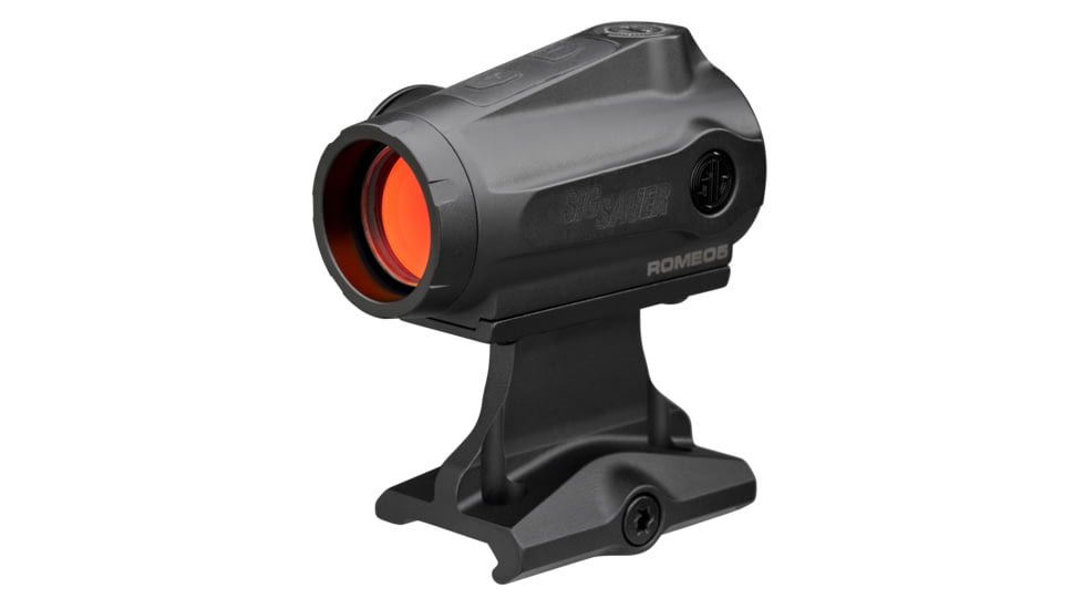 SIG SAUER ROMEO5 GEN II Elite, Red Dot, 1X20mm, Quad Ballistic Circle Dot 2.0 Reticle, 2 MOA Dot with 65 MOA Circle and Ballistic Holdover Points, Includes 1.93 High Mount, Fits Picatinny, Matte Finish, Black