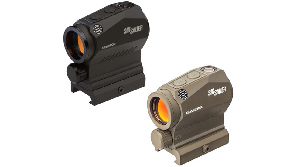 SIG SAUER ROMEO5X 1x20mm Red Dot Sight, Black, FDE - OP Exclusive