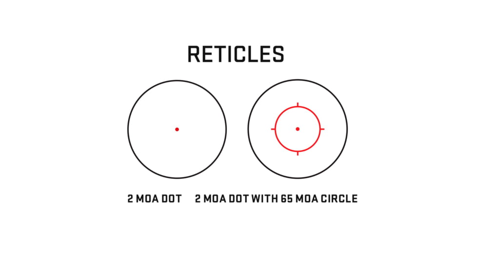 SIG SAUER Romeo5XDR GEN II 5x24mm Combo Kit, 2 MOA Red Dot Sights, Black, SORJ5X201