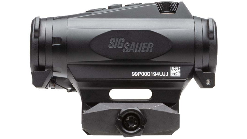 SIG SAUER Romeo 4XT-PRO 1x20mm Reflex Red Dot Sight, Ballistic Circle Dot, Black, SOR44001
