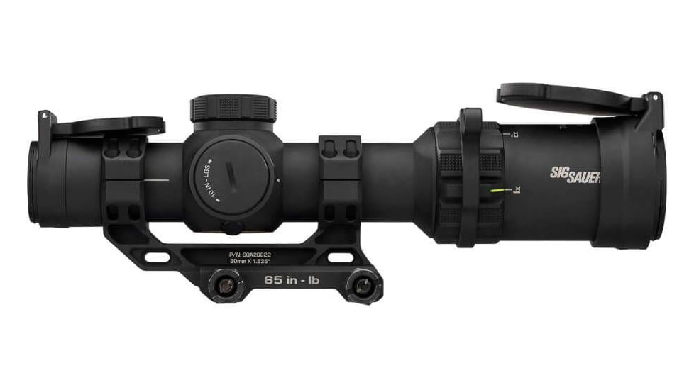 SIG SAUER TANGO MSR Compact 1-8x24mm LPVO 30mm Tube Rifle Scope, Second Focal Plane