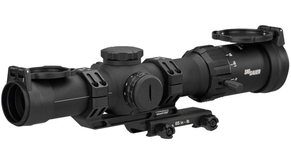SIG SAUER TANGO-MSR LPVO 1-10x28mm Rifle Scope, 34mm Tube, Second Focal Plane (SFP)