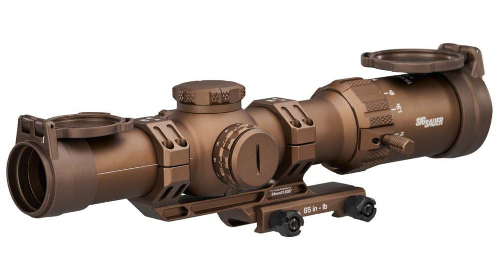 SIG SAUER TANGO-MSR LPVO 1-10x28mm Rifle Scope, 34mm Tube, Second Focal Plane (SFP)
