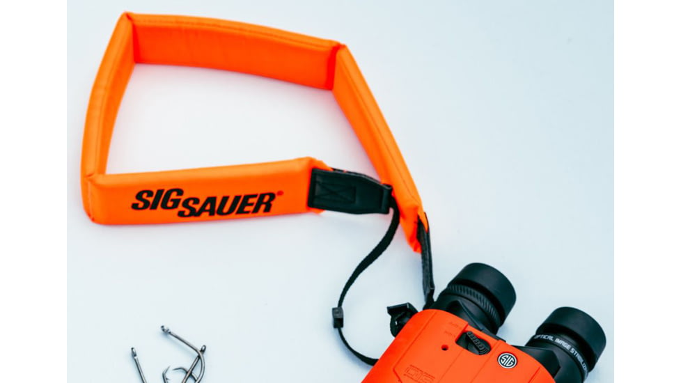 SIG SAUER ZULU Floating Neck Strap, 55in, Orange, SOZFNS0M