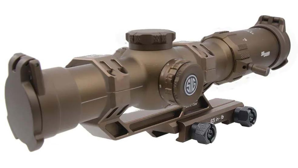 SIG SAUER Tango MSR 1-10x26mm Rifle Scope, 34mm Tube, First Focal Plane, Illuminated BDC 10 Reticle, Coyote, SOTM11202