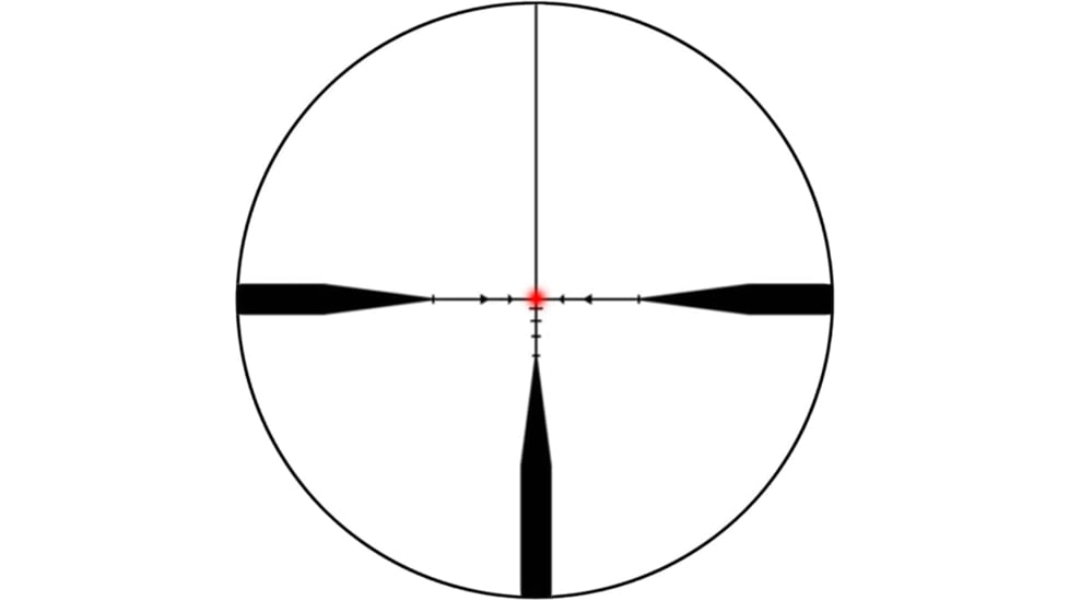 SIG SAUER Tango-MSR 1-6x24mm 30mm Tube Rifle Scope w/1.535in Mount, Second Focal Plane, Illuminated HELLFIRE FL-6 MOA Reticle, Black, SOTM61003