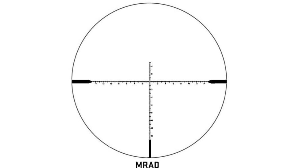 SIG SAUER Tango MSR 2-12x40mm Rifle Scope, 34mm Tube, First Focal Plane, .1 MRAD , Illuminated Milling 2.0 Reticle, Black, SOTM62001