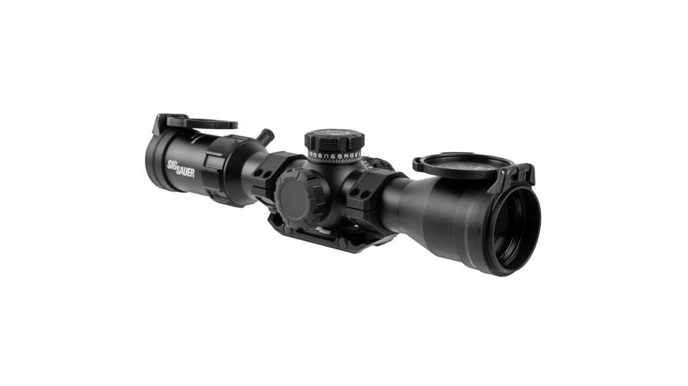 SIG SAUER Tango MSR 2-12x40mm Rifle Scope, 34mm Tube, First Focal Plane, .1 MRAD , Illuminated Milling 2.0 Reticle, Black, SOTM62001