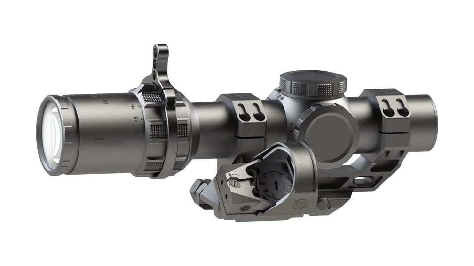 SIG SAUER Tango-MSR Compact 1-6x24mm LPVO 30mm Rifle Scope Combo, Second Focal Plane, Illuminated BDC6, Black, SOTMC61000-R1