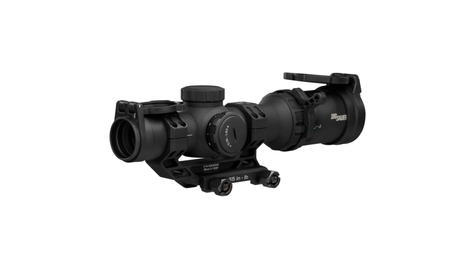Sig Sauer TANGO MSR Compact, Rifle Scope, 1-8X Magnification, Second Focal Plane, Illuminated BDC 8 Reticle, 24mm Objective, 30mm Main Tube, Black, Includes ALPHA MSR 1.535&quot; Mount, SOTMC81000