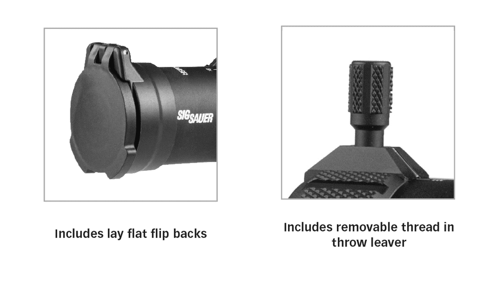 SIG SAUER Tango-MSR 1-10x26mm Rifle Scope, 34mm Tube, First Focal Plane, Illuminated MSR BDC-10 Reticle, Black, SOTM11002