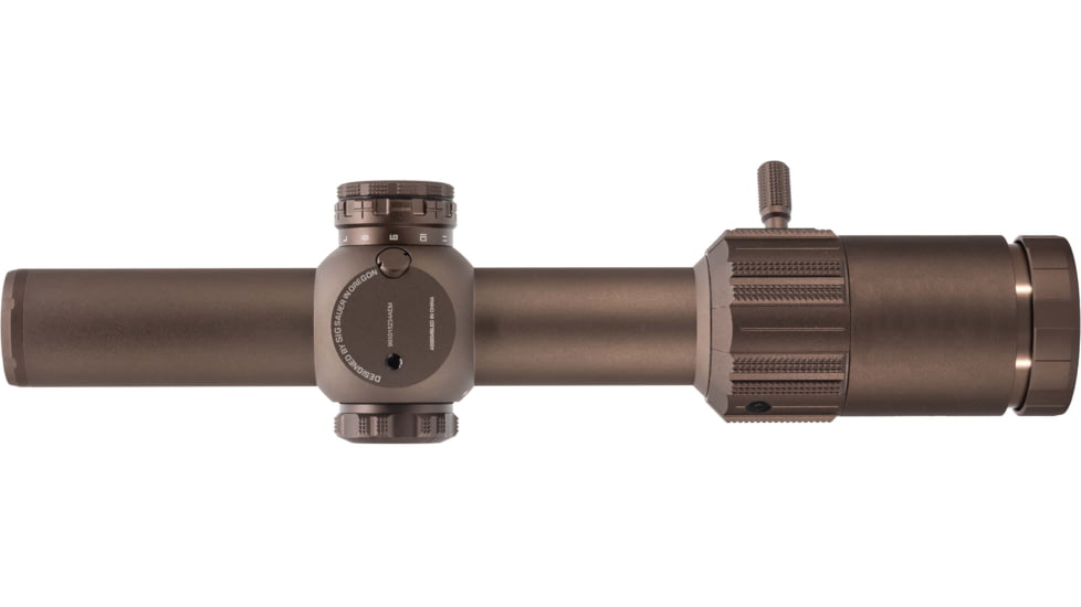 SIG SAUER Tango MSR LPVO Rifle Scope w/1.535 Mount, 1-6x24mm, 30mm Tube, Second Focal Plane, Illuminated BDC 6 Reticle, Coyote Brown, SOTM61200