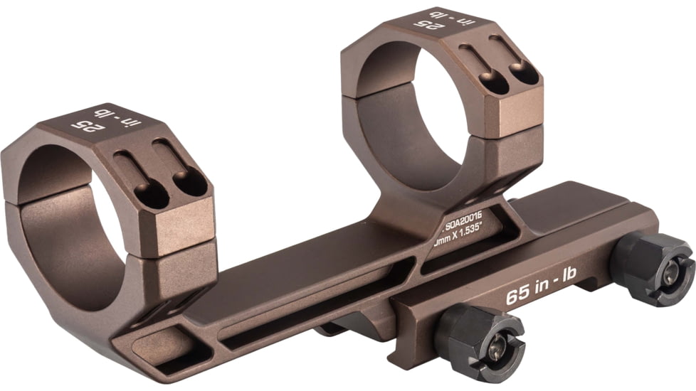 SIG SAUER Tango MSR LPVO Rifle Scope w/1.535 Mount, 1-6x24mm, 30mm Tube, Second Focal Plane, Illuminated BDC 6 Reticle, Coyote Brown, SOTM61200