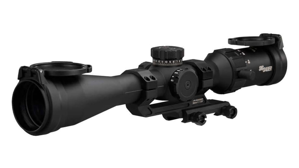 Sig Sauer TANGO SPR, Rifle Scope, 4-16X Magnification, Second Focal Plane, MOA Non-Illuminated Reticle, 44mm Objective, 30mm Tube, Black, w/ ALPHA MSR 1.535" Mount, SOTS44000