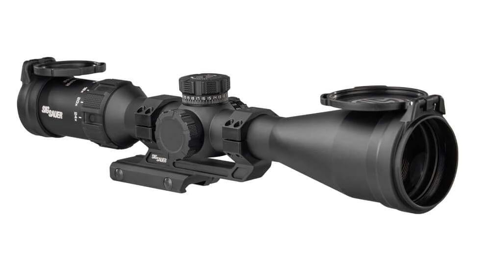 Sig Sauer TANGO SPR, Rifle Scope, 6-24X Magnification, Second Focal Plane, MOA BDC1, 52mm Objective, 30mm Main Tube, Black, Includes ALPHA MSR 1.535&quot; Mount, SOTS46000