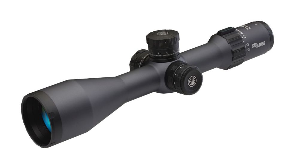 SIG SAUER Tango6 5-30x56mm Rifle Scope 34 mm Tube, First Focal Plane, Black, MRAD DEV-L LEVELPLEX Reticle, Mil Rad, SOT65114