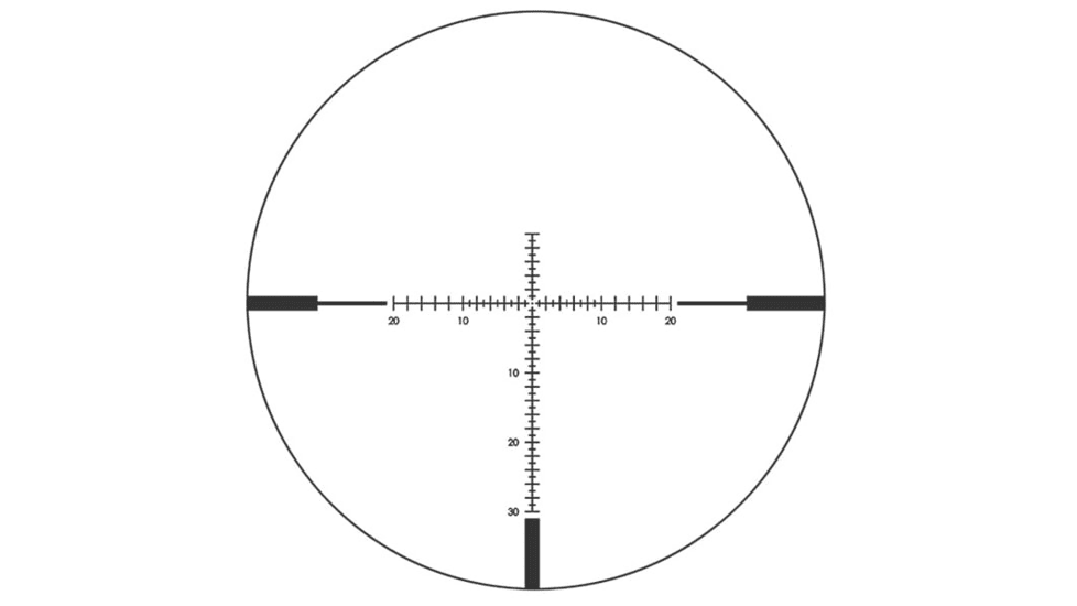 SIG SAUER Whiskey 4 5-20x50mm Rifle Scope, First Focal Plane, MOA Milling Hunter 2.0, Black, 5-20x50MM FFP MOA milling hunter 2.0, SOW45001